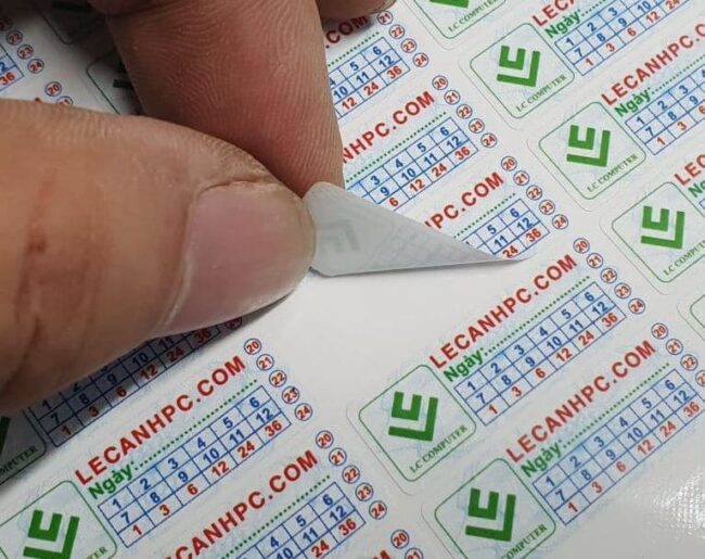 Tem Bảo Hành Là Gì? Phân Loại, Công Dụng Của Tem Bảo Hành 38 In tem bảo hành