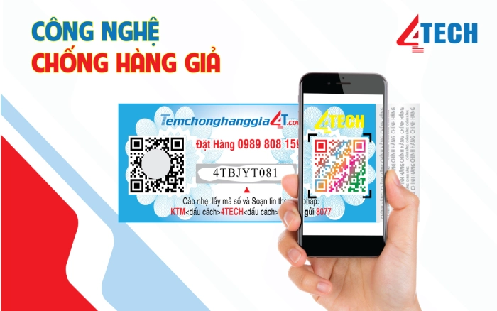 Công nghệ tem chống hàng giả 4tech