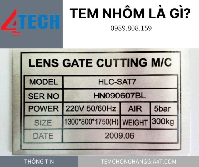 Tem nhôm là gì?