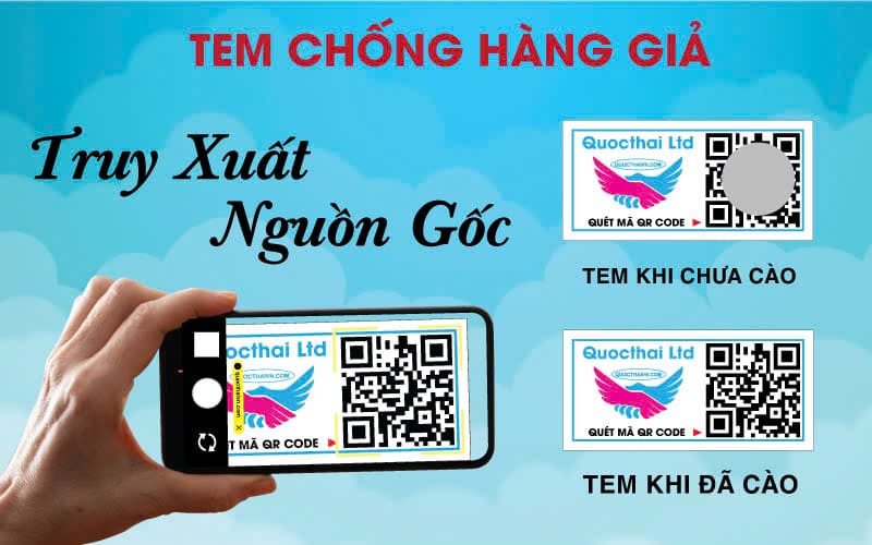 Tem qr code là gì? Nơi in tem truy xuất nguồn gốc giá rẻ HCM 9 Tem Qr code truy xuất nguồn gốc