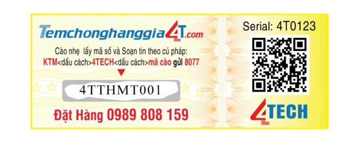 Tem chống giả decal 