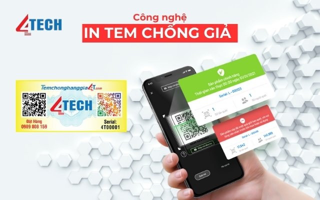 Các Công nghệ in tem chống hàng giả Hiện đại & Hiệu quả 7 công nghệ in tem chống hàng giả