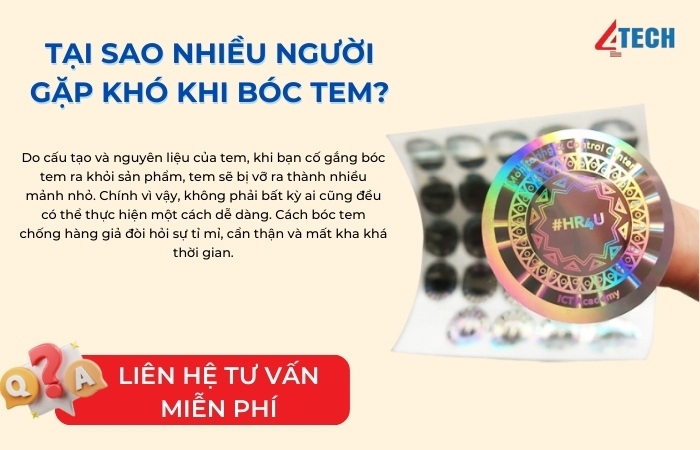 8+ Cách bóc tem chống hàng giả nhanh chóng, không hỏng tem 11 Tại sao nhiều người gặp khó khăn khi bóc tem?