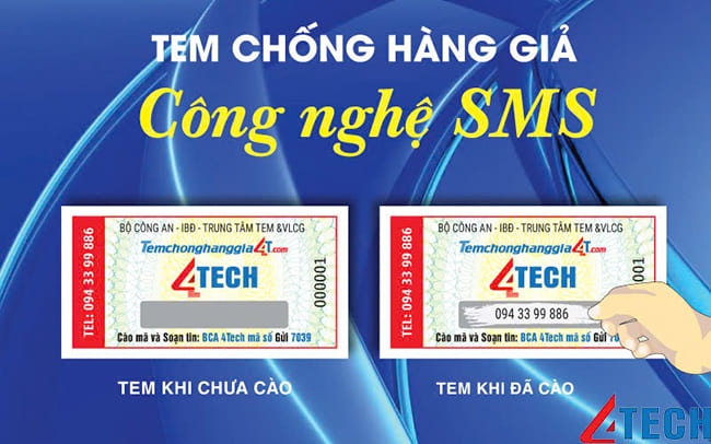Tem điện tử SMS là gì? Nơi uy tín in tem chống giả điện tử SMS 4 Tem điện tử SMS chống hàng giả