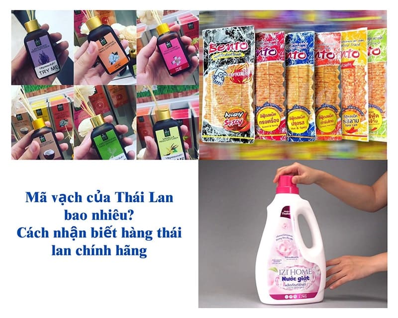 Mã vạch của Thái Lan bao nhiêu? Cách nhận biết hàng thái lan chính hãng 16 Mã vạch của thái lan bao nhiêu?