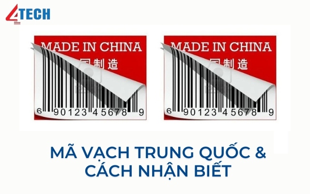 Mã vạch Trung Quốc bao nhiêu? Cách kiểm tra mã vạch Trung Quốc 1 mã vạch Trung Quốc