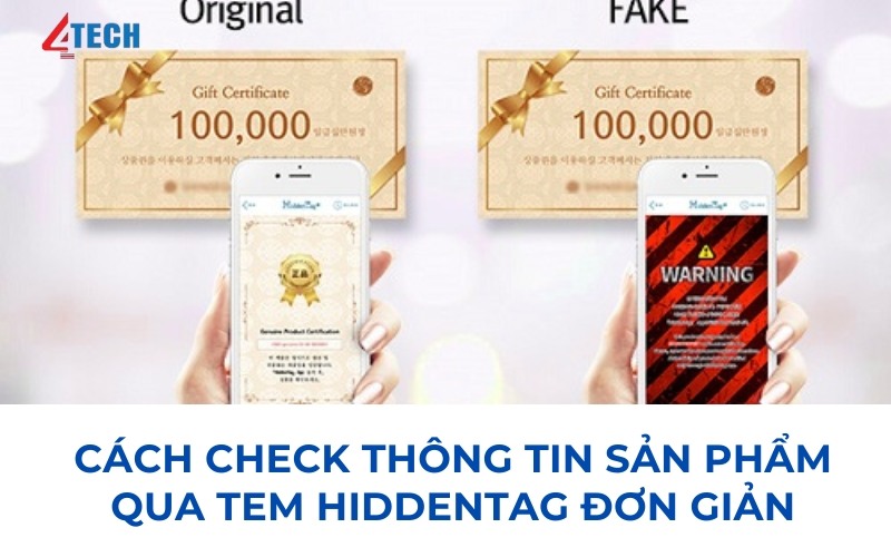 Tem HiddenTag là gì? Cách kiểm tra tem Tem HiddenTag 12 Tem HiddenTag sở hữu mã QR Code độc đáo với độ bảo mật cao