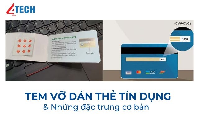 Thông tin từ A-Z về Tem vỡ dán thẻ tín dụng che số CVV 10 Tem vỡ dán thẻ tín dụng