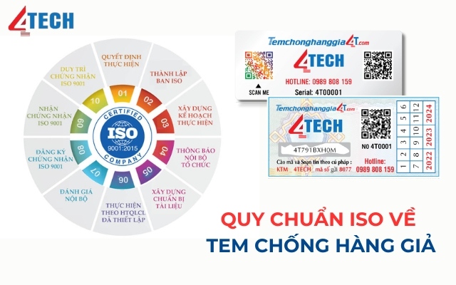 Quy chuẩn tem chống giả theo ISO bảo vệ thương hiệu 12 quy chuẩn tem chống giả theo iso
