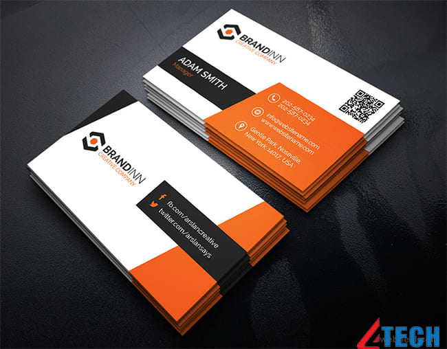 50+ mẫu card visit cá nhân mang dấu ấn đặc biệt nhất 9 Card visit cá nhân thiết kế độc đáo tại 4Tech