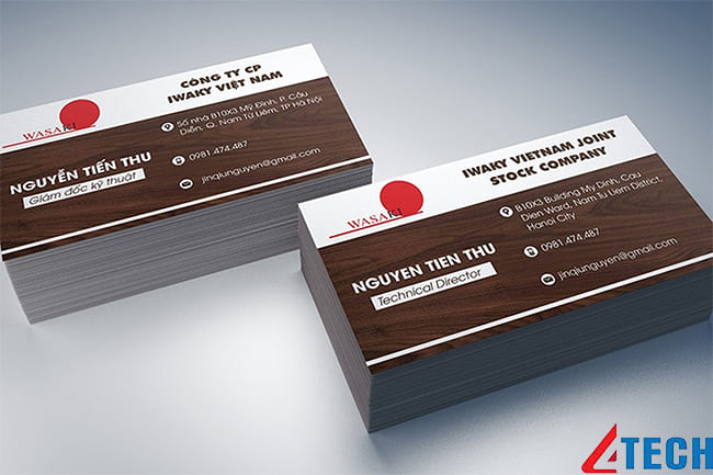 25+ Mẫu card visit Giám đốc - CEO - Trưởng phòng sang trọng 42 Những yếu tố cần nắm rõ khi in card visit cho giám đốc