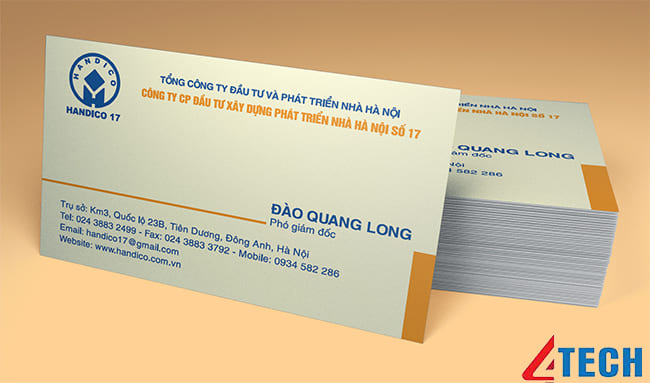 25+ Mẫu card visit Giám đốc - CEO - Trưởng phòng sang trọng 48 Name card sang trọng