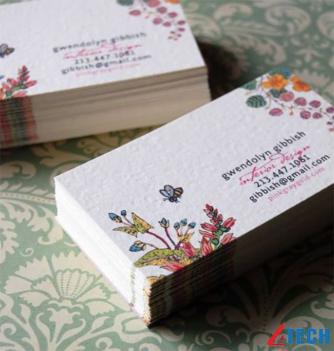 Tải mẫu card visit miễn phí tại 4Tech