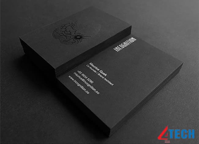 Mẫu card visit công ty sang trọng