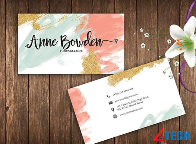 Mẫu card visit công ty dược phẩm