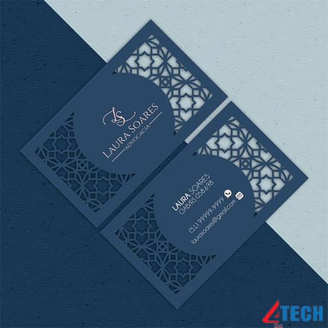 In card visit công ty in nhanh giá rẻ tại 4Tech