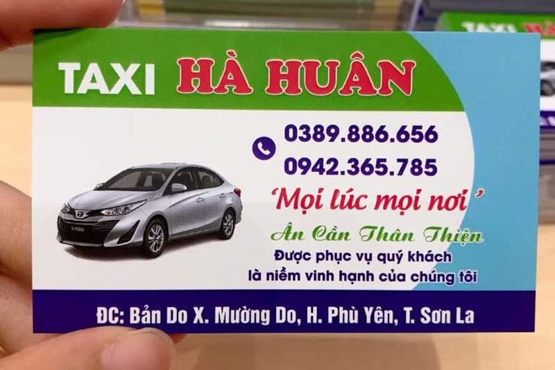 Mẫu card visit taxi chuyên nghiệp cho dịch vụ vận tải & cho thuê xe 9 card-visit-taxi