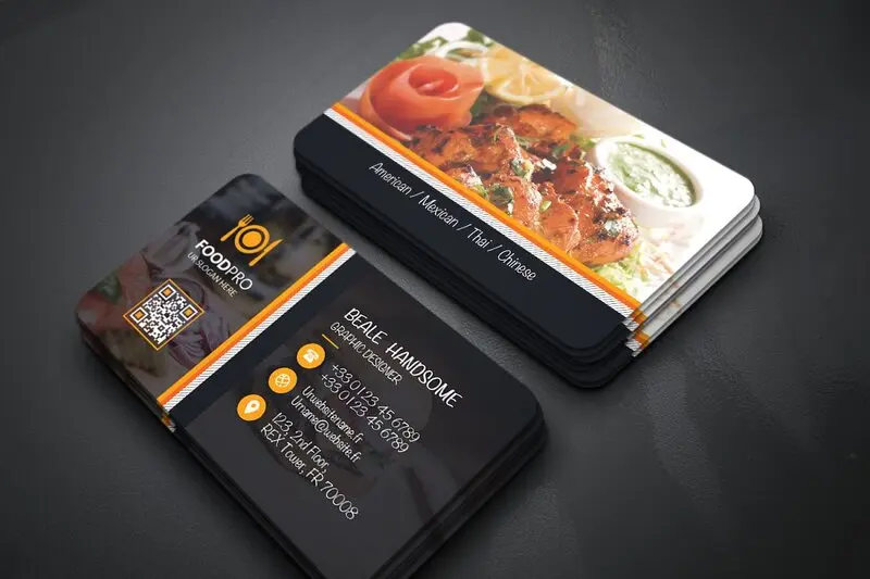 Thiết kế và in card visit nhà hàng: Chuyên nghiệp, Thu hút 5 card-visit-nha-hang-1