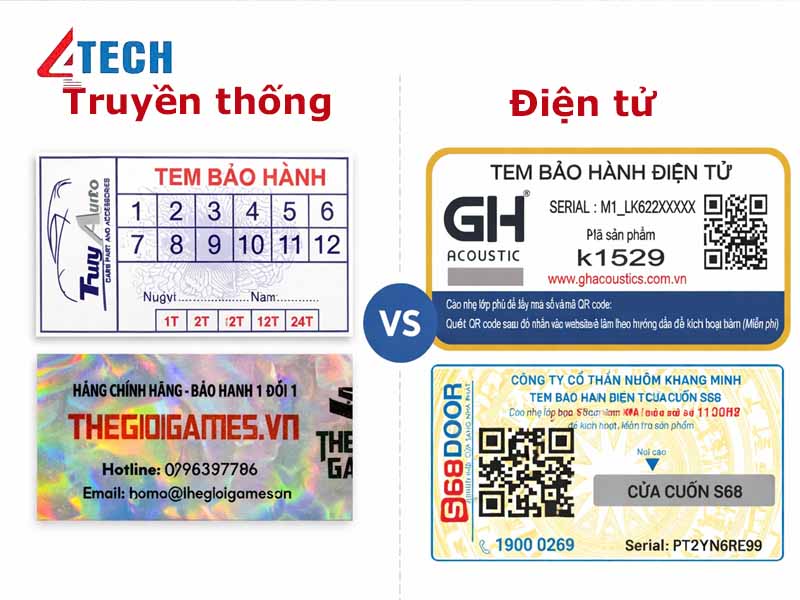 So sánh tem bảo hành điện tử và tem bảo hành truyền thống 17 tem bao hanh dien tu va tem bao hanh truyen thong 3