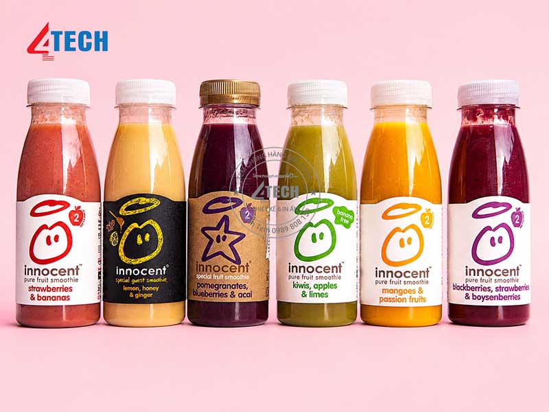 Tem dán chai nước| Chọn chất liệu và thiết kế chuẩn? 18 tem dan chai nuoc 4tech 1
