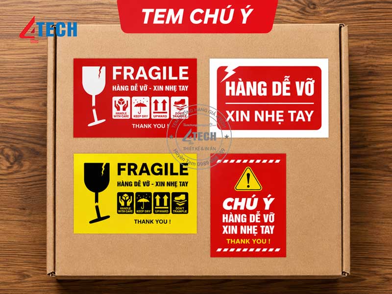 Tem hàng dễ vỡ và những lưu ý quan trọng khi vận chuyển hàng 15 tem hang de vo 4tech 1
